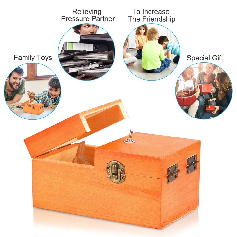 Turns Itself Off in Wooden Storage Box Alone Machine Fully Assemb