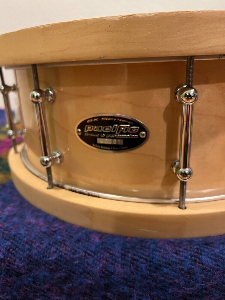 PDP Maple Snare with Wood Hoops