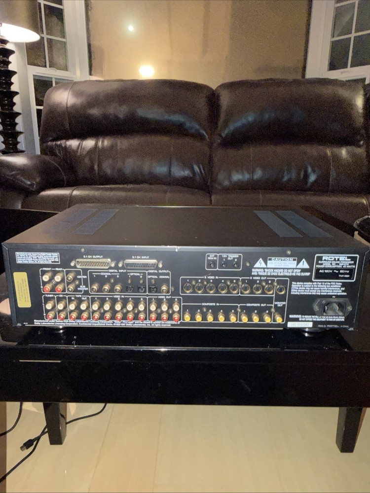 Rotel Surround Sound Processor RSP-976, 5.1 CH Input. Pre-owned NO Remote.