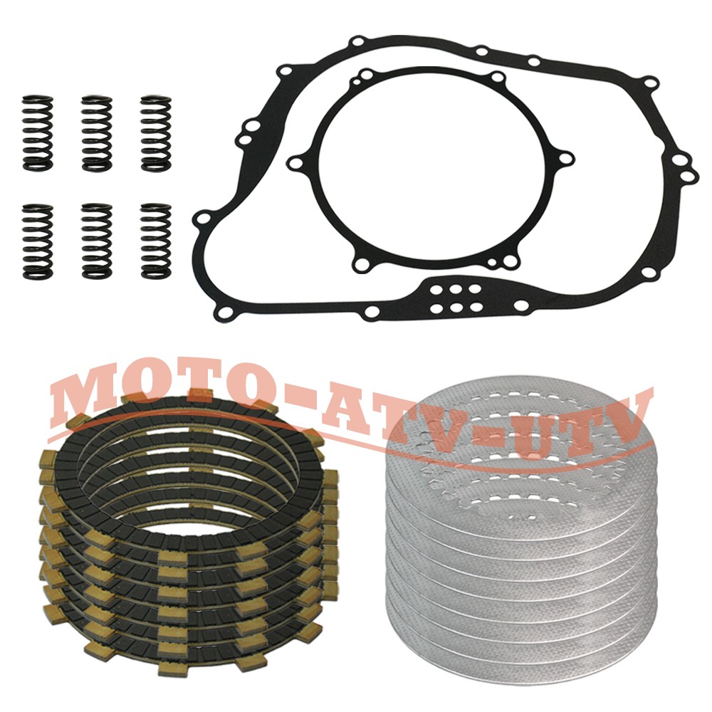 Clutch Friction Steel Plates Kit & Gasket for Kawasaki KLX250S KLX250 2009-2014