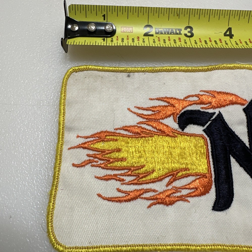 Extra Large 10 1/2” Vintage Norton Motorcycle Patch Commando NOS. Rare