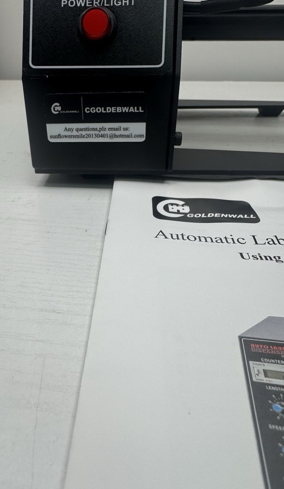 Automatic Auto Label Dispenser Separating Machine Auto Counting 0-999999 1150D