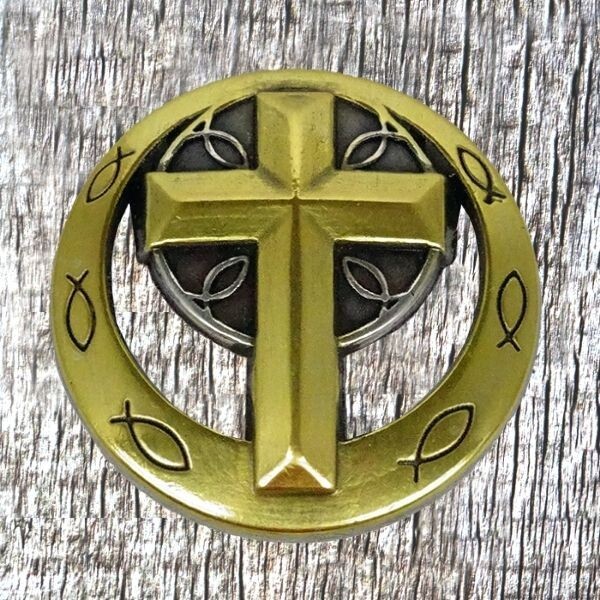 CHRISTIAN CROSS CONCHO CON931-B