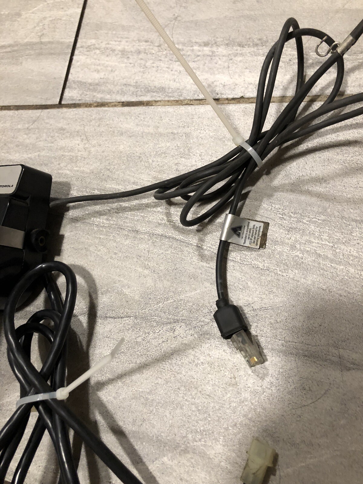 Motorola MCS2000 2-way Radio Privacy Handset Hang-up Cup Model YLN1149A