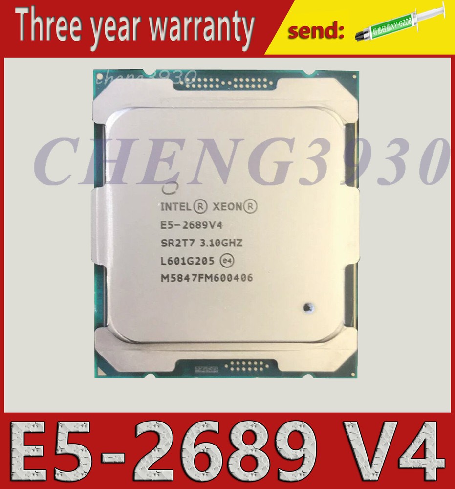Intel Xeon E5-2689 V4 3.10GHz 10-Core 25MB 165W LGA2011-3 server processor