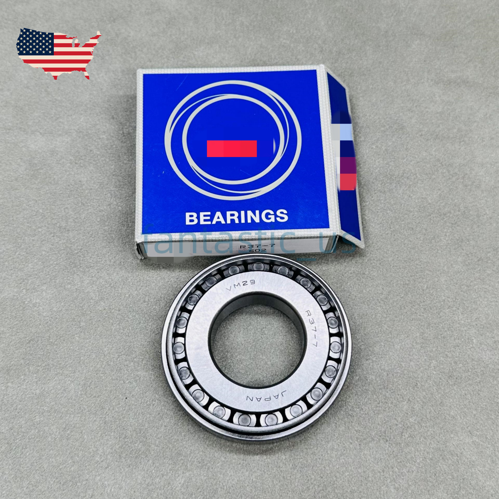 OEM For NSK R37-7 2PCS New Tapered Roller Bearings 37mm x77mm x 12/17mm US
