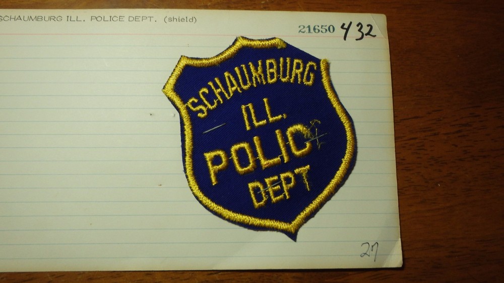 SCHAUMBURG ILLINOIS VEST PATCH B0X SP #432