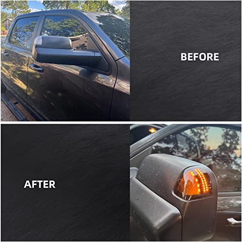 Dynamic Sequential LED Side Mirror Compatible with Dodge Ram 1500 Marker Lights