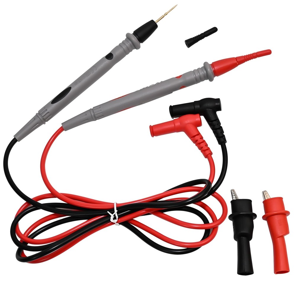 Digital Multimeter with Precision Sharp Leads, 1000v 20a Clamp Tester, Probe ...
