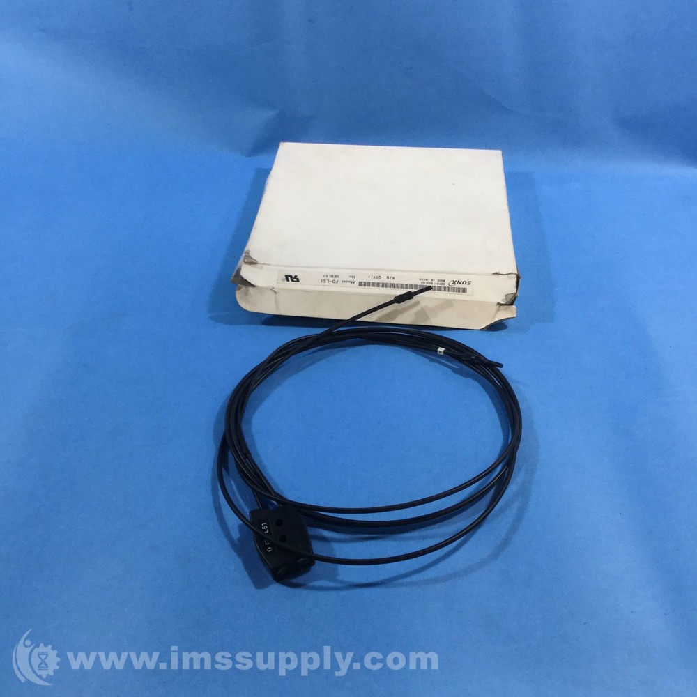 SUNX FD-L51 Fiber Optic Sensor Cable FNOB
