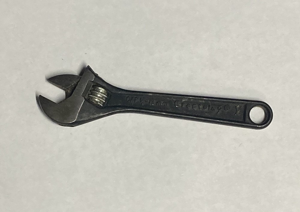 Crestoloy 4” Adjustable Wrench Crescent Black Oxide