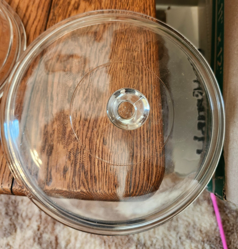 Corningware (Pyrex) Glass Lids - 2 sizes available