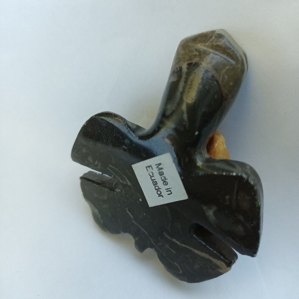Hand Crafted Marble Turtle - Made In Ecuador - 2"