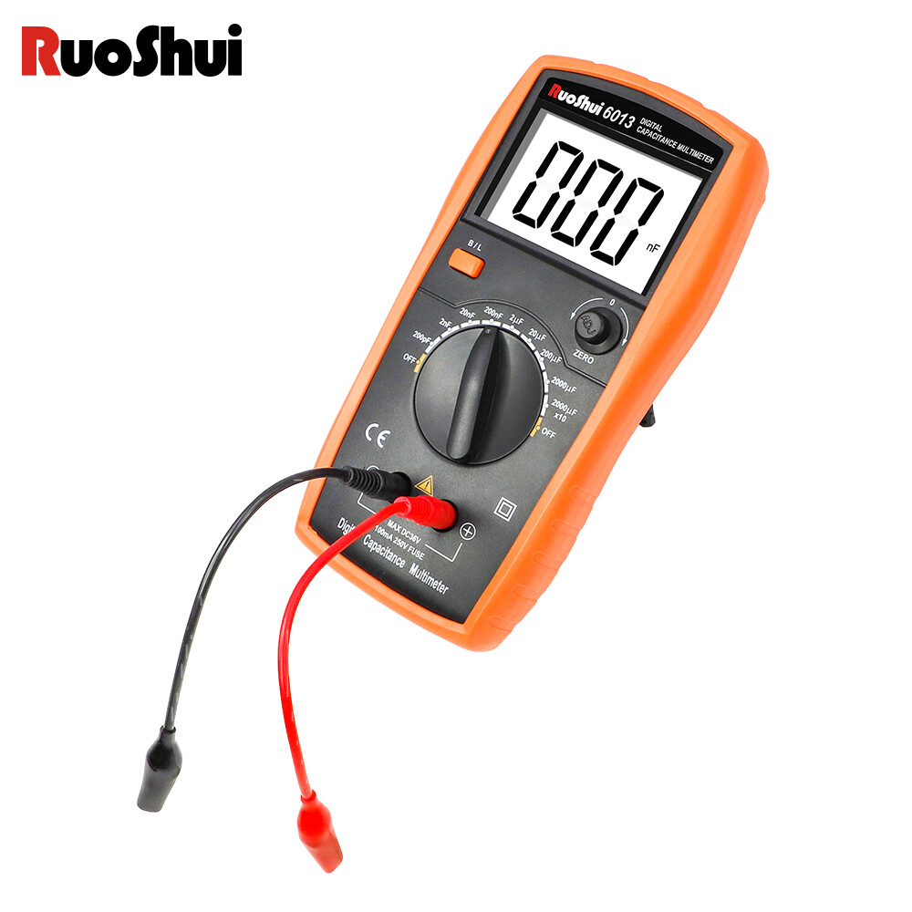 Digital Capacitance Multimeter Multi Tester Electrical Tools AC DC