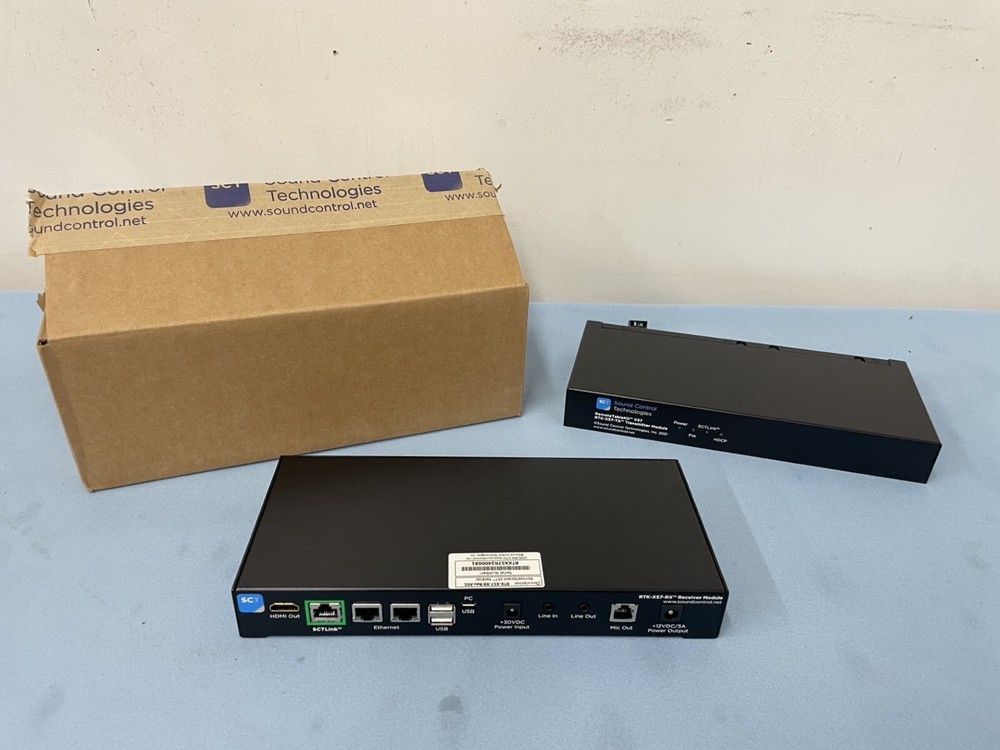 Sound Control Technologies RTK-X57 TX & RX System - Poly Studio Remote Table Kit