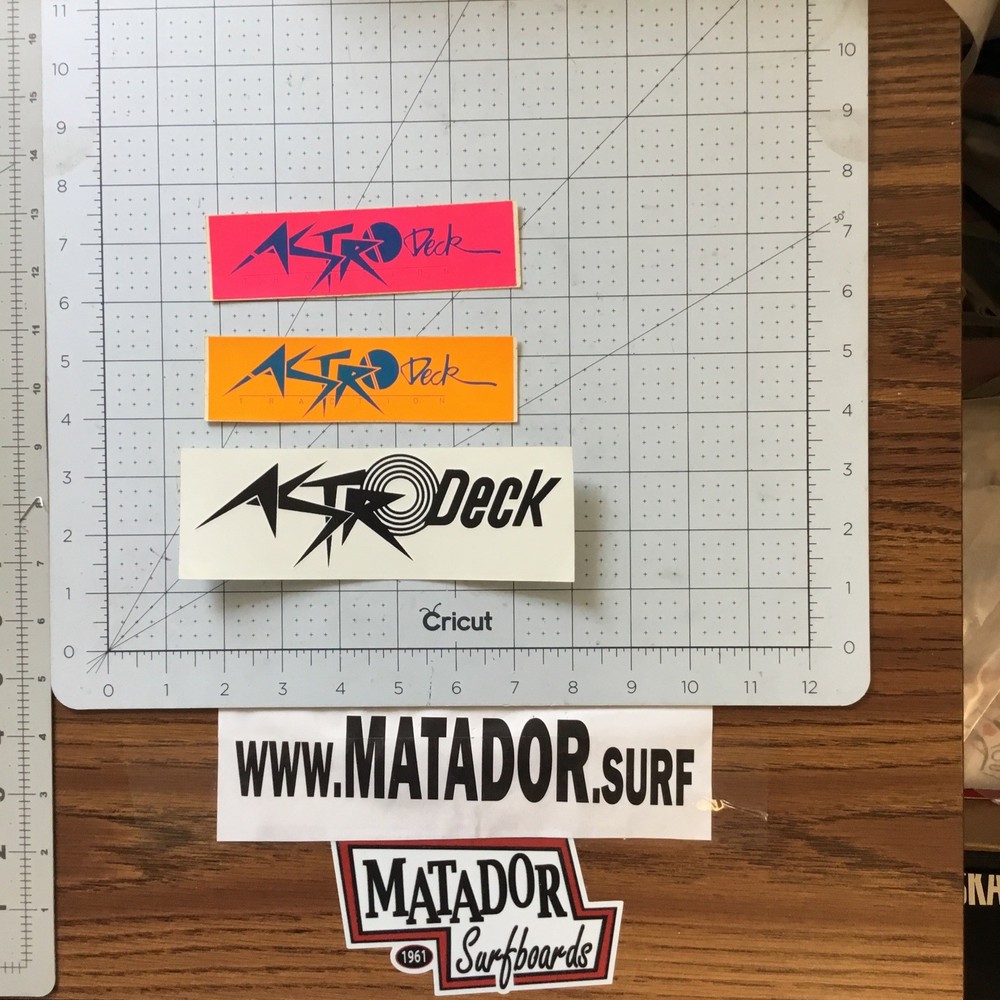 Astro Deck Stickers