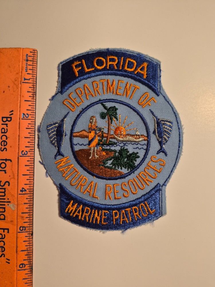 Florida Marine Patrol Defunct Game Warden Patch c