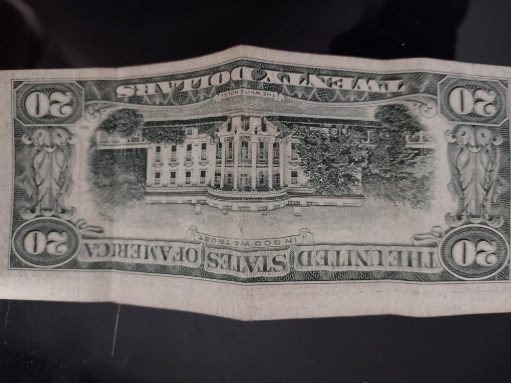 20 dollar bill error print