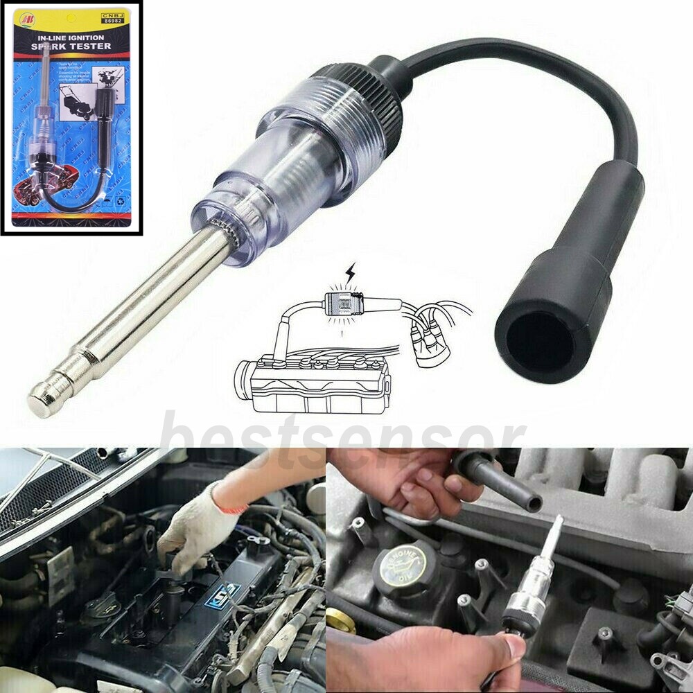 SPARK PLUG Tester Ignition System Coil Engine In Line Auto Diagnostic Test Tools