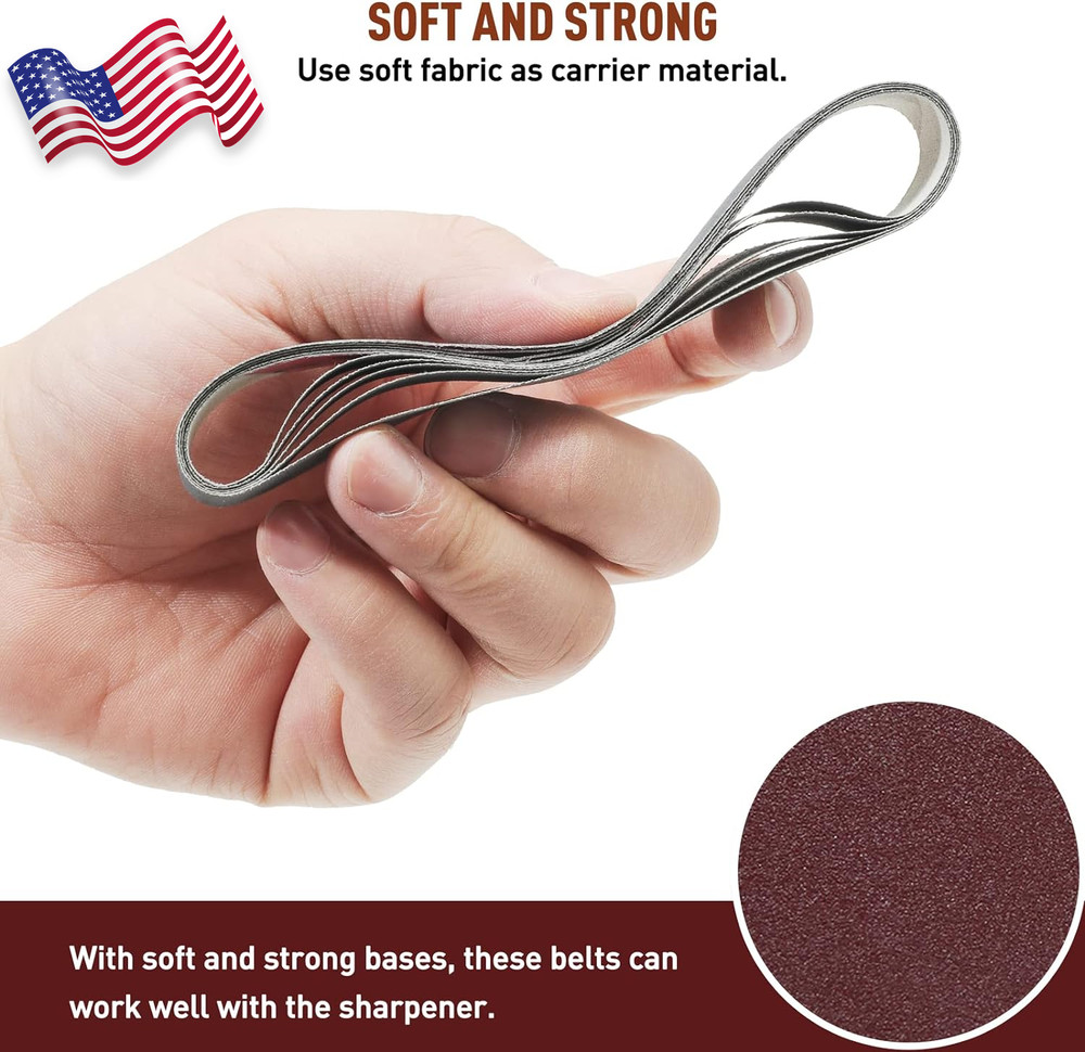 Replacement Belt Kit For Work Sharp Tool Sharpener Ken Onion Edition 45 Pcs