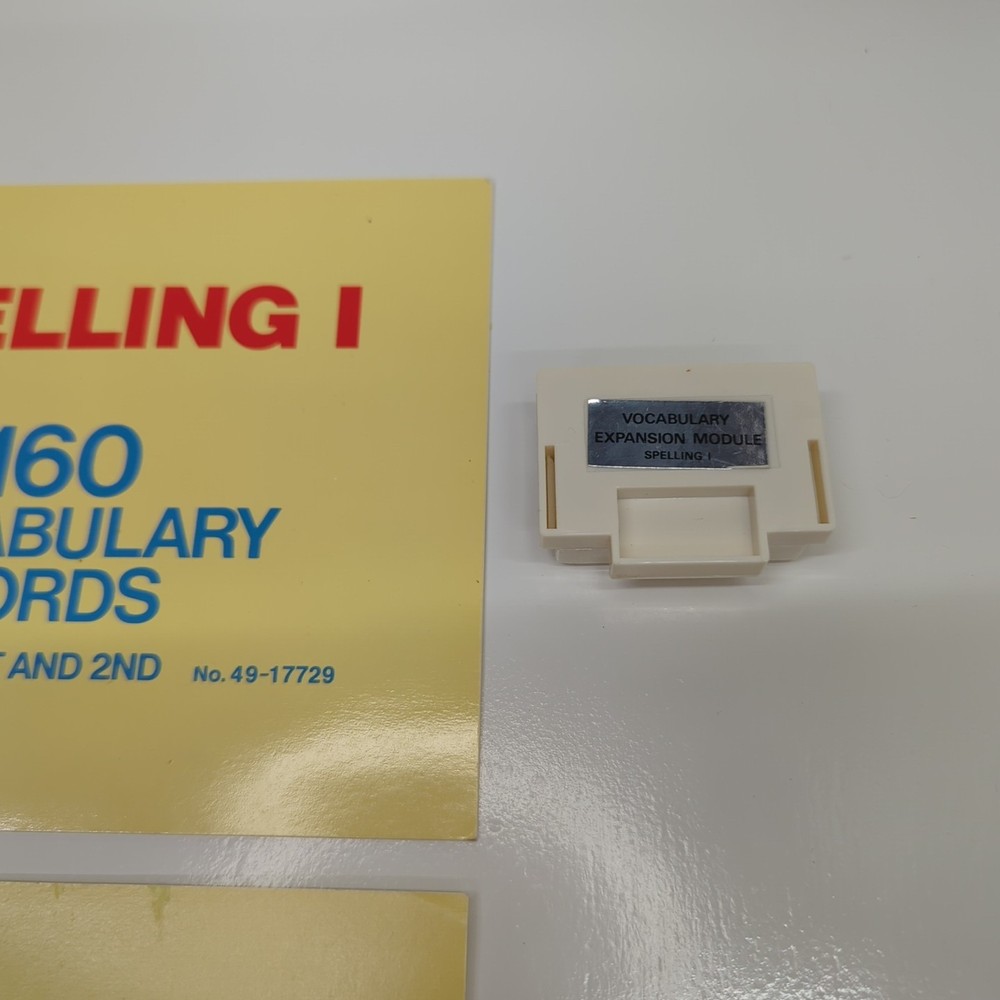 Vintage Sears Talkatron Learning Computer Talking Math Spelling Tiger 1985
