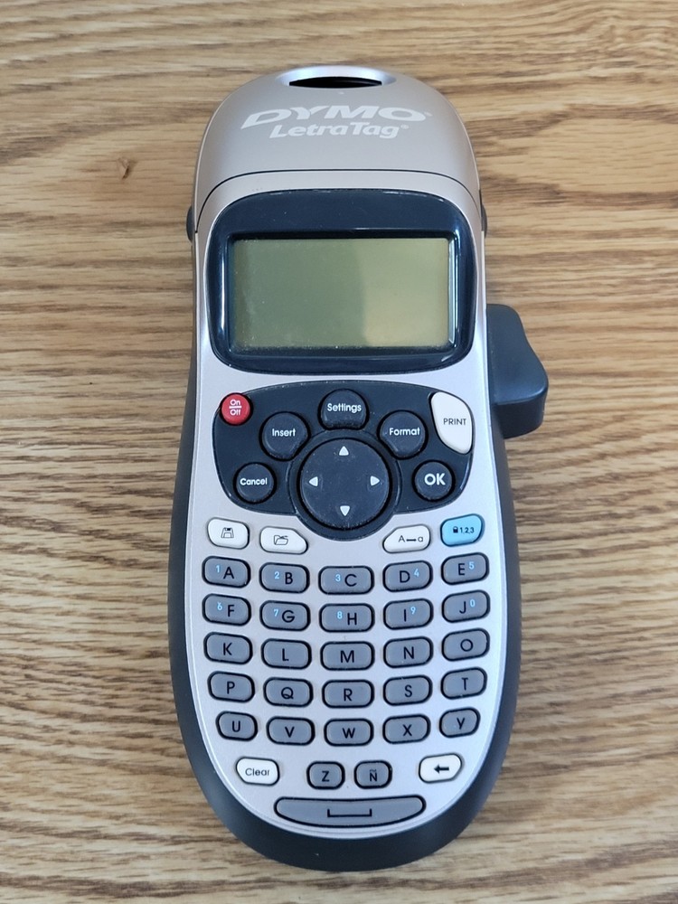 Dymo LetraTag 100H Plus Handheld Label Maker Working Condition