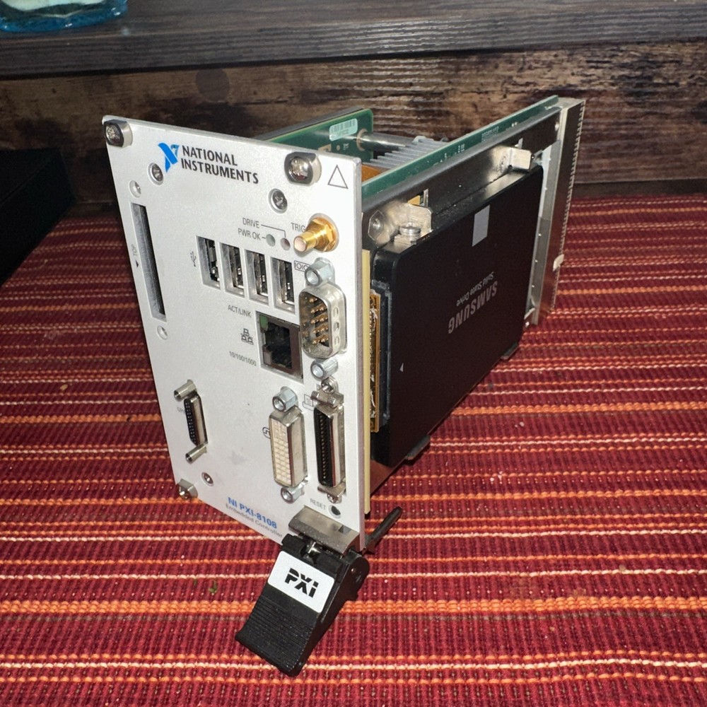 National Instruments NI PXI-8108 Embedded Controller 2.53GHz Dual-Core Processor