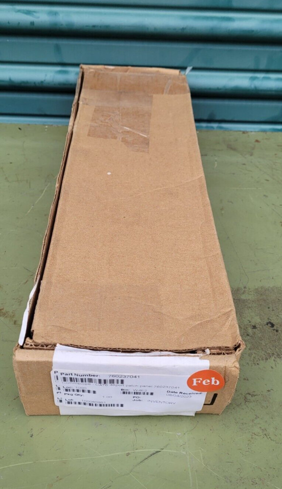 New CommScope - 760237041 - Discrete Distribution Module Panel, 2 RU, 48-Port