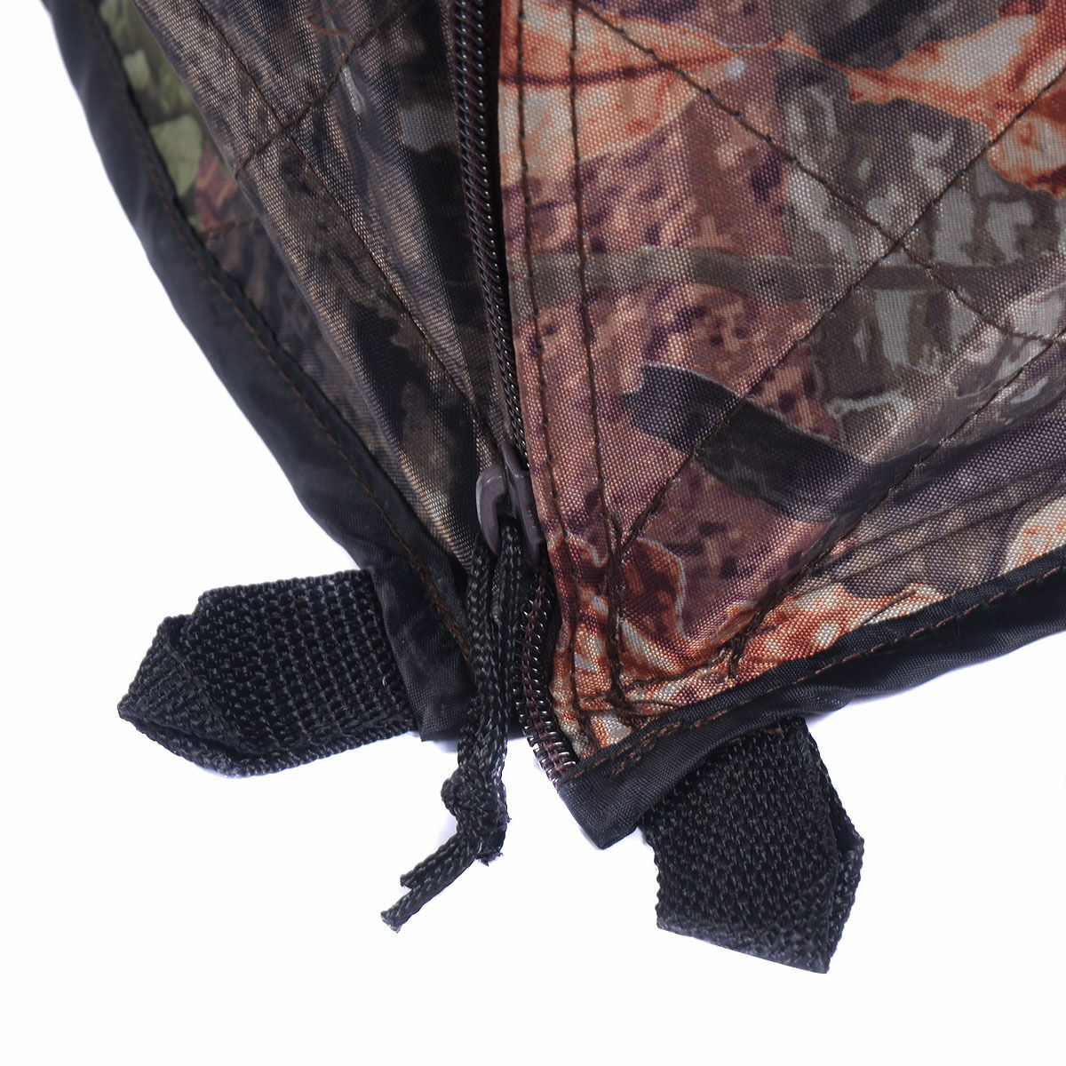 Ground Hunting Blind Portable Deer Pop Up Camo Hunter Weather Proof Mesh Window