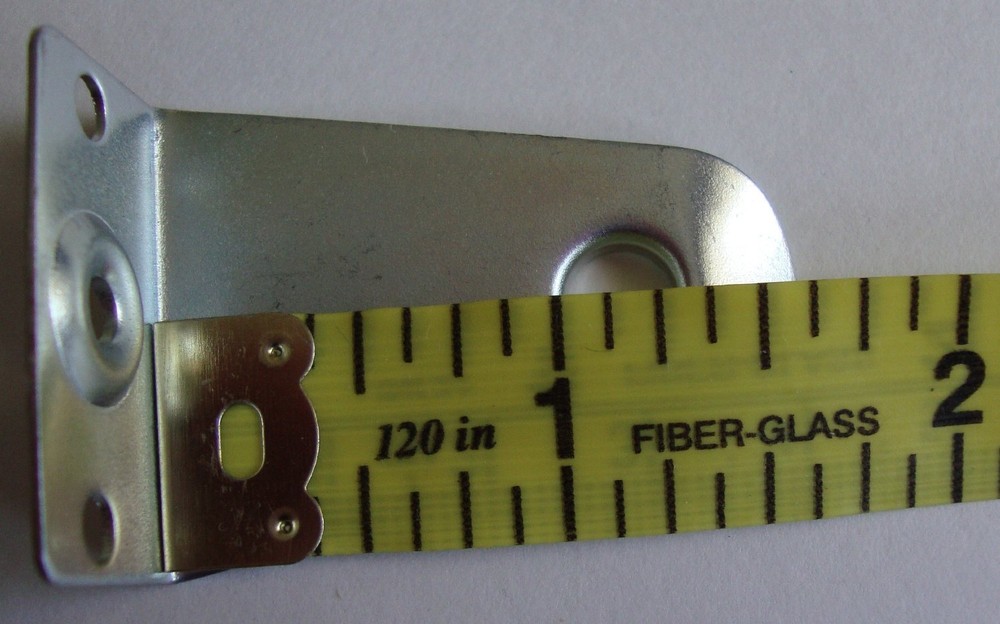 Horizontal Blinds Metal Hold Down Brackets 1" and 2"