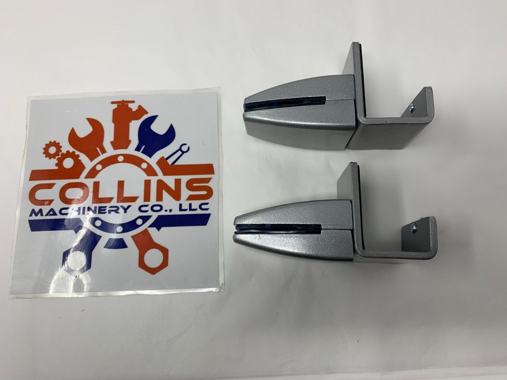 Mergeworks V Series Adjustable Hex Divider Privacy Panel Desk Clamps 2/PKG