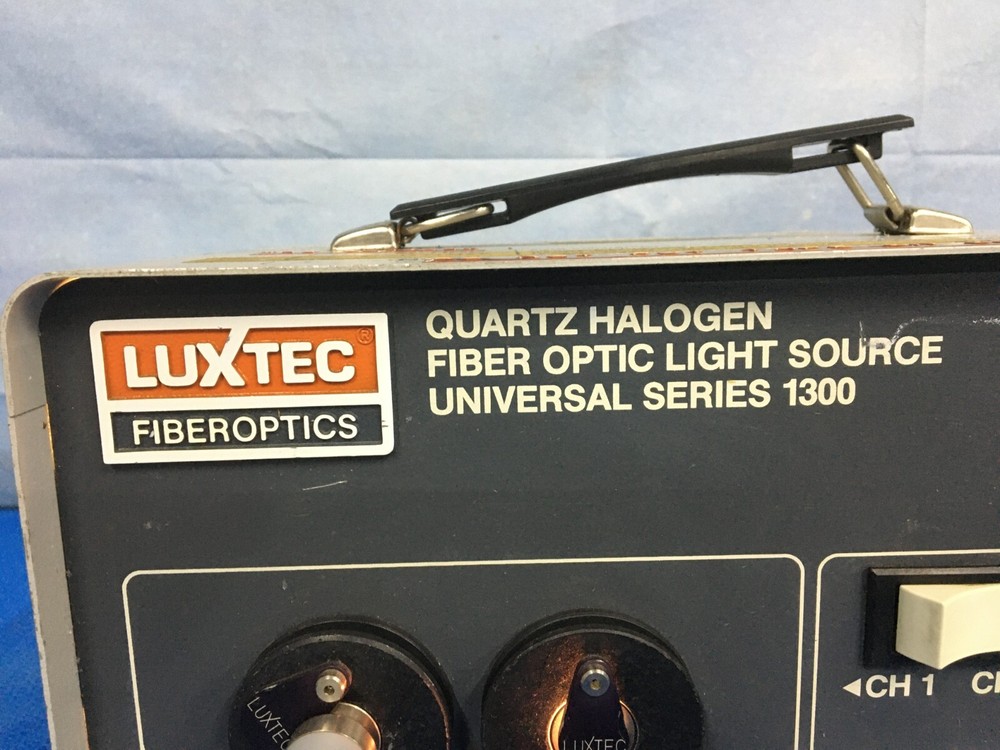 Luxtec Fiber Optics 001300A Light Source Universal Series 1300 with Light Cable