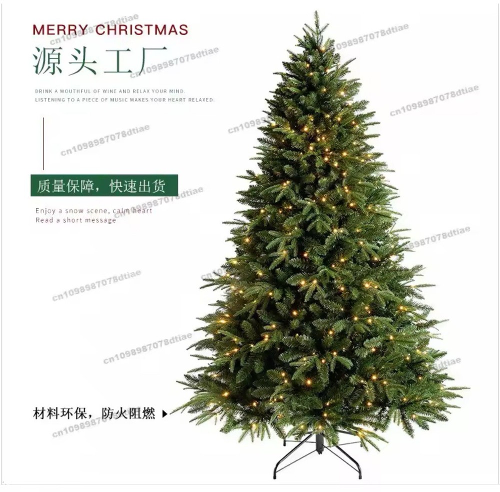 1.2 M 1.8 M PE Mixed Christmas Artificial Tree Encrypted Christmas Tree Source