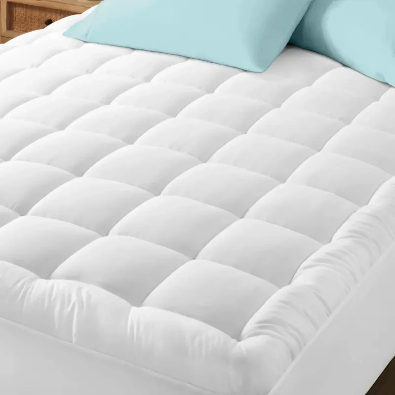 4 Inches Thick Mattress Topper Quilted Cooling Mattress Topper Pad Mattress Topp