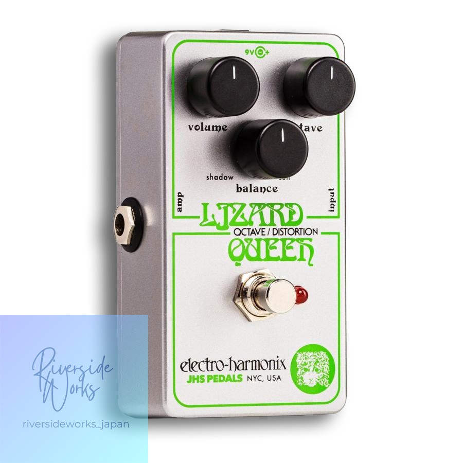 electro-harmonix LIZARD QUEEN OCTAVE FUZZ Guitar Effect Pedal