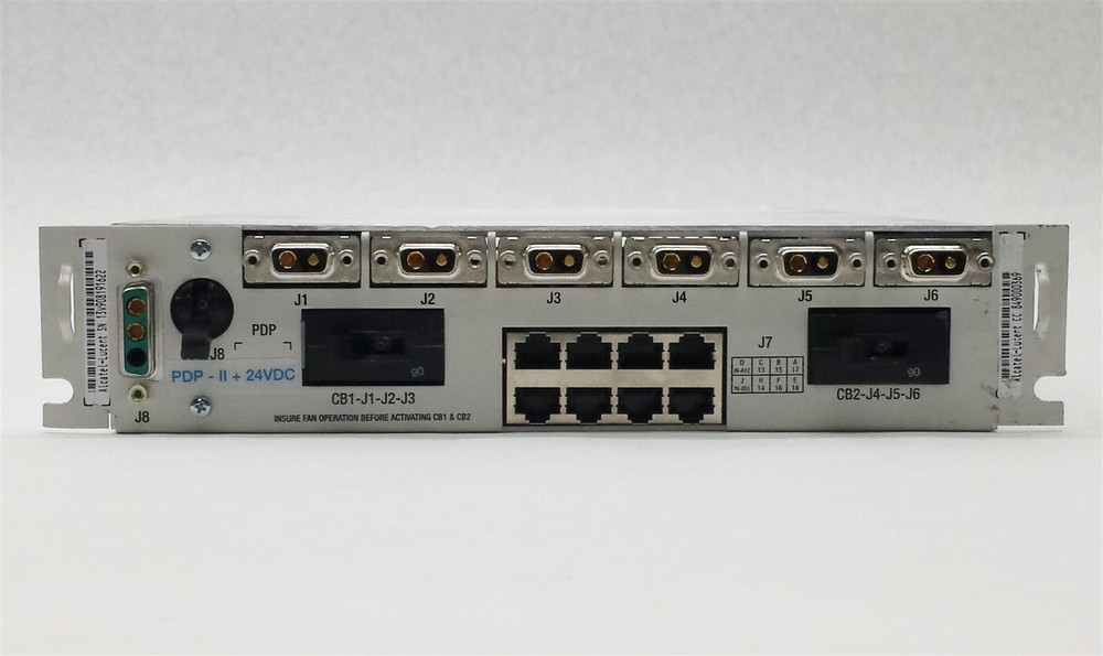 ALCATEL-LUCENT CC 849000369 POWER DISTRIBUTION PANEL INTERFACE UNIT PDP-II 24VDC