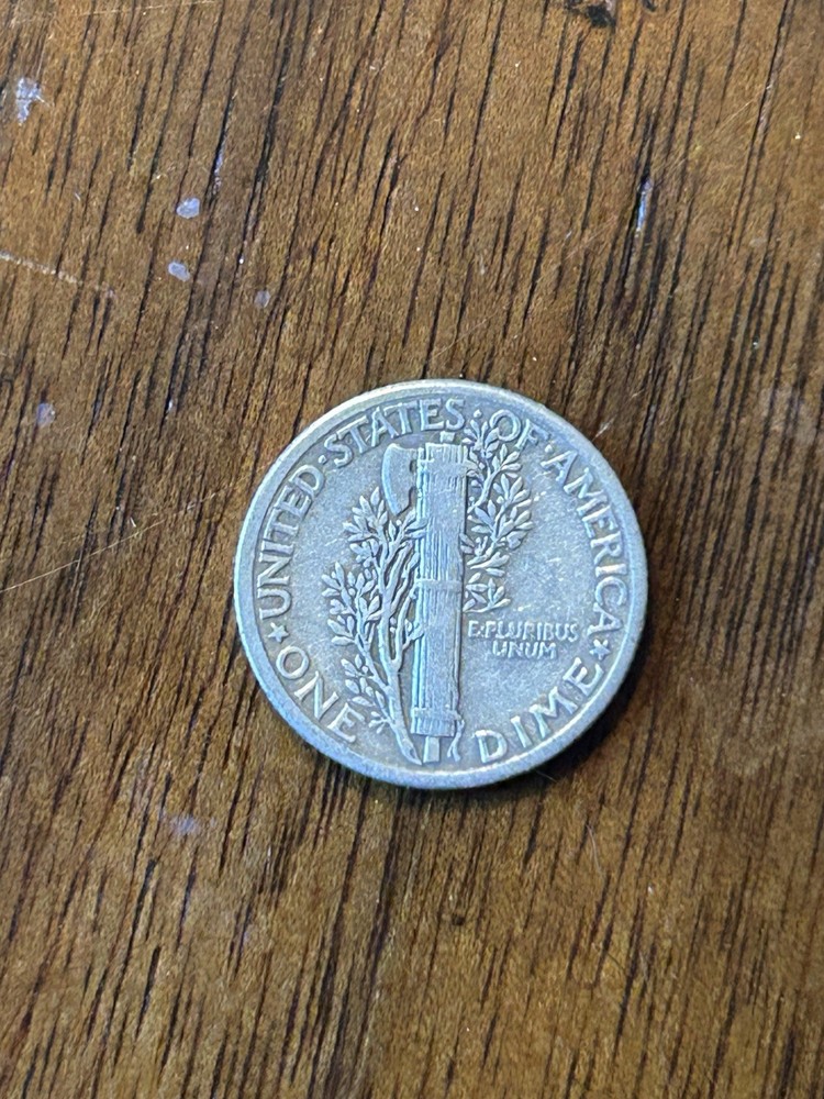 1928 Mercury Dime F