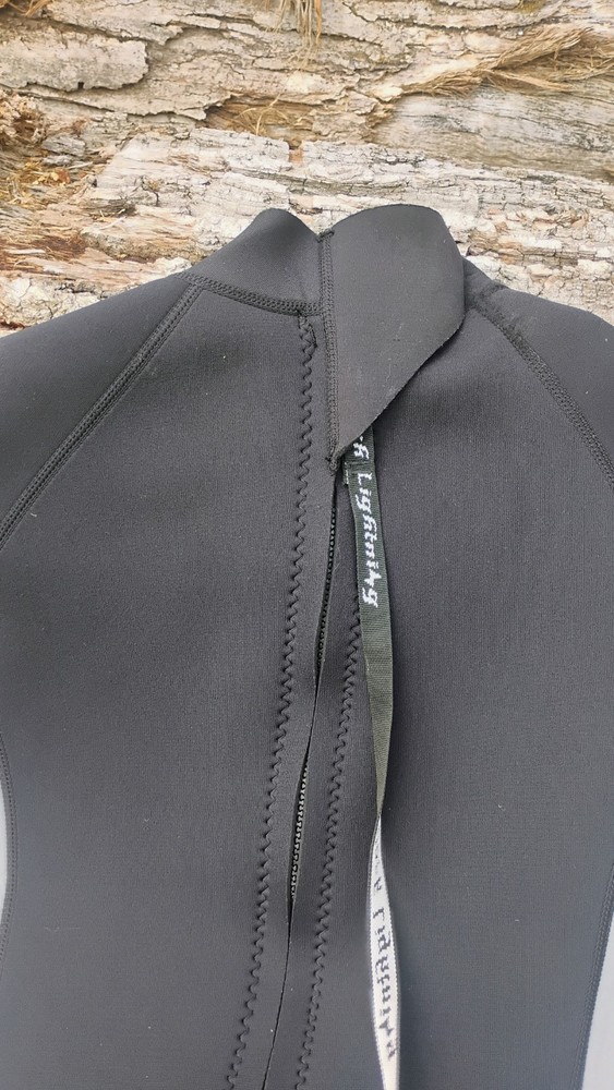 Men's Wetsuit Size Small Tall, -- Dark Lightning