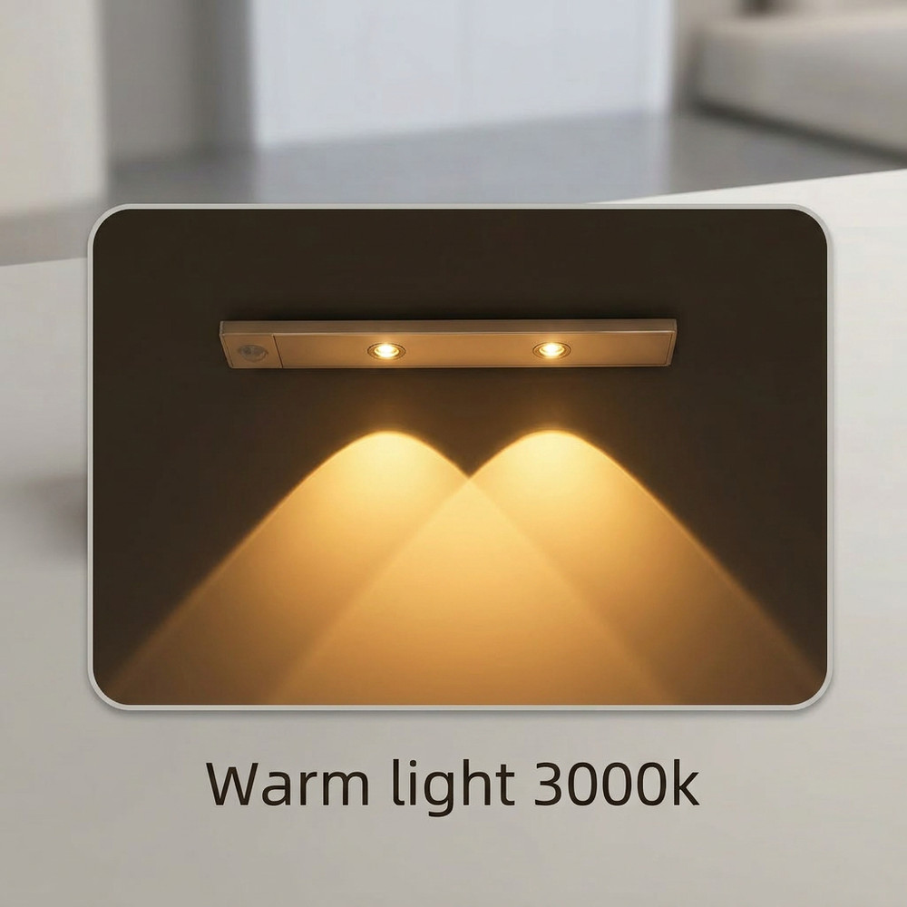 Motion Censor LED Ultra Thin Cabinet Light 20cm