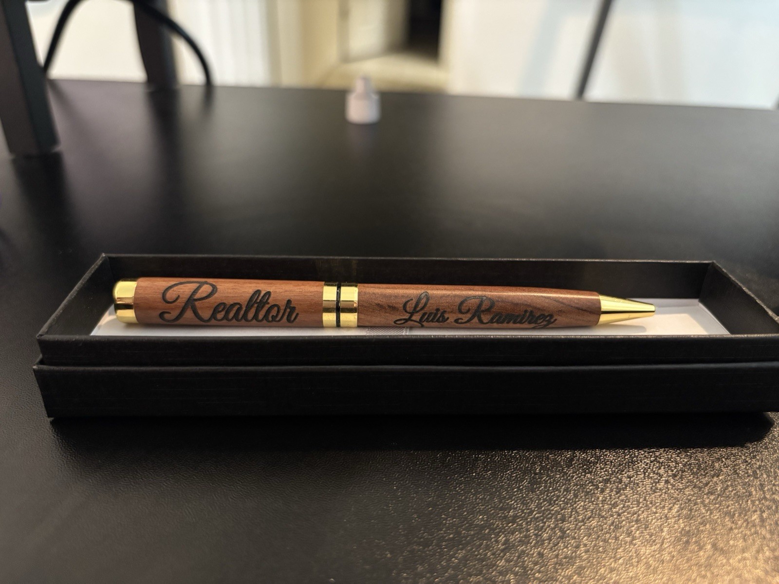 Custom Engraved Wood Pen with Box – Personalized Gift