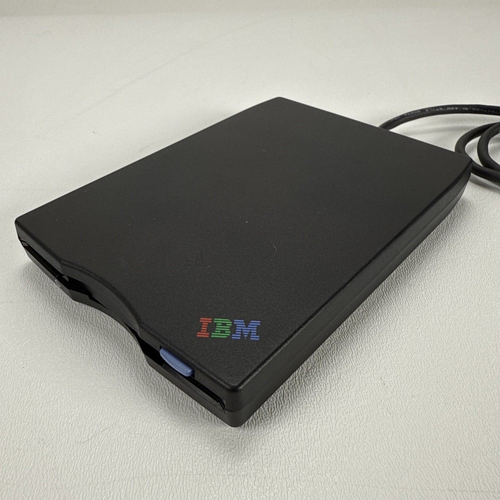 IBM Portable USB External Floppy Diskette Drive MPF82E UNTESTED - READ