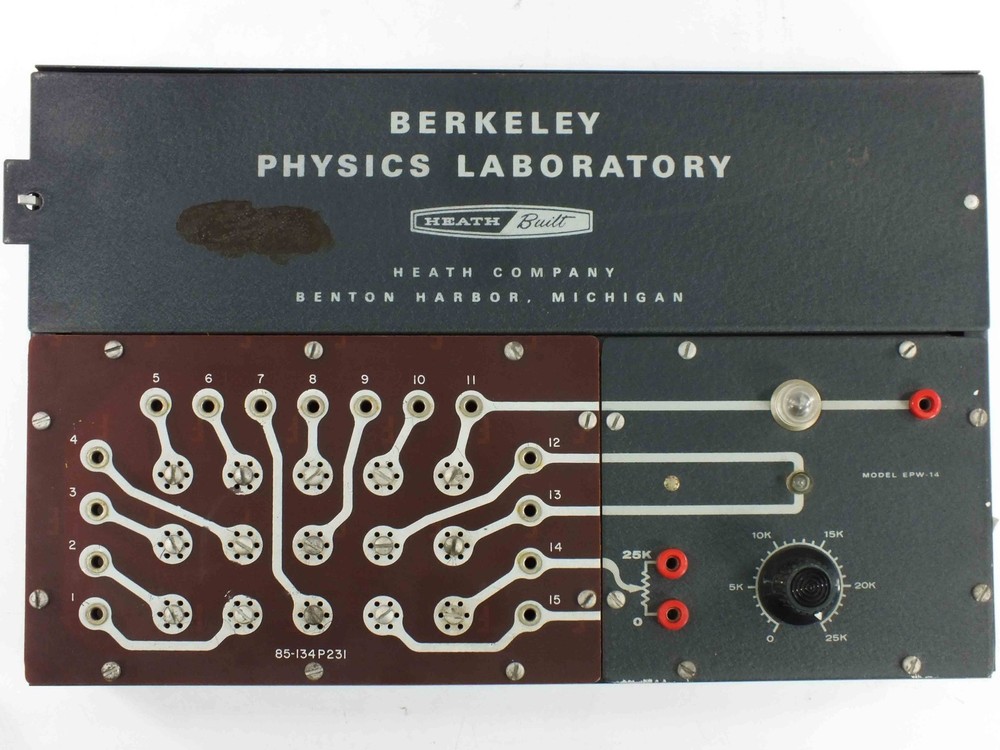 Heath Built EPW-14 Classroom Electronics Tester Berkeley Physics Lab 85-134P231