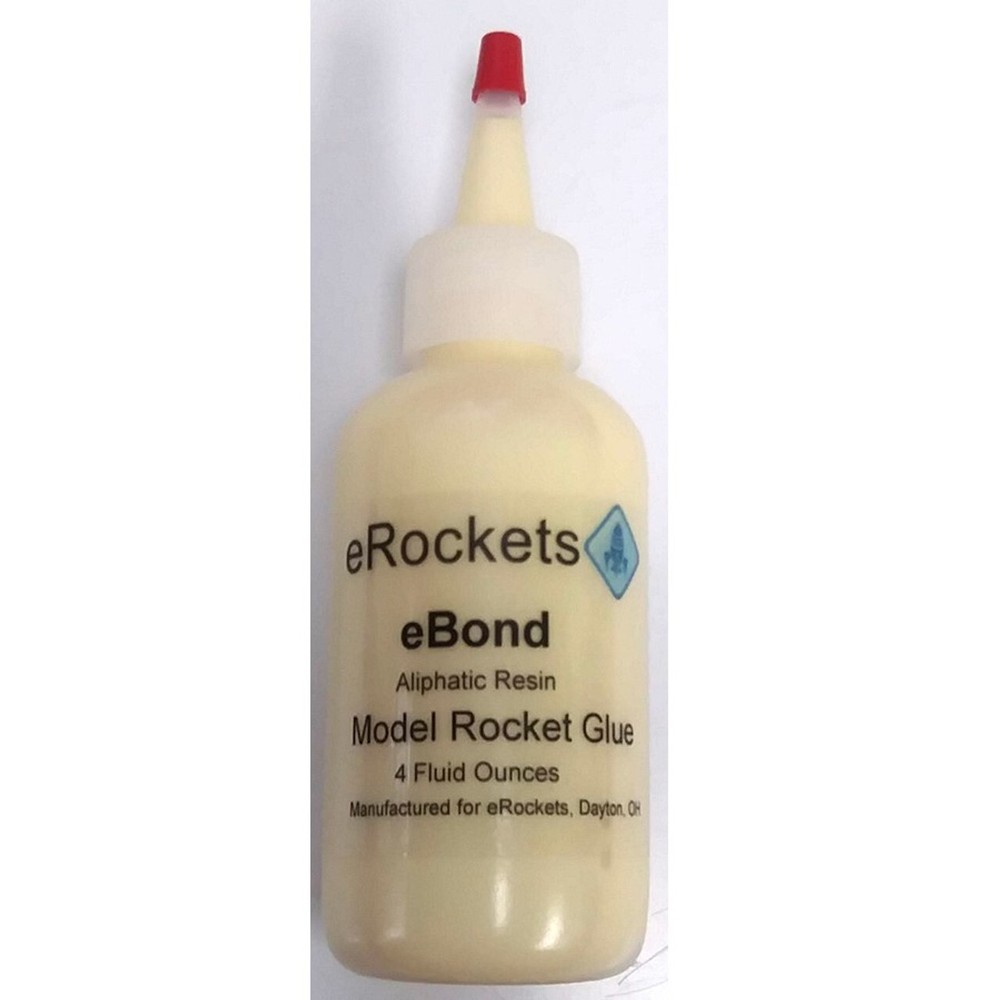 eRockets eBond Model Rocket Wood Glue 4fl oz   ERK 9108