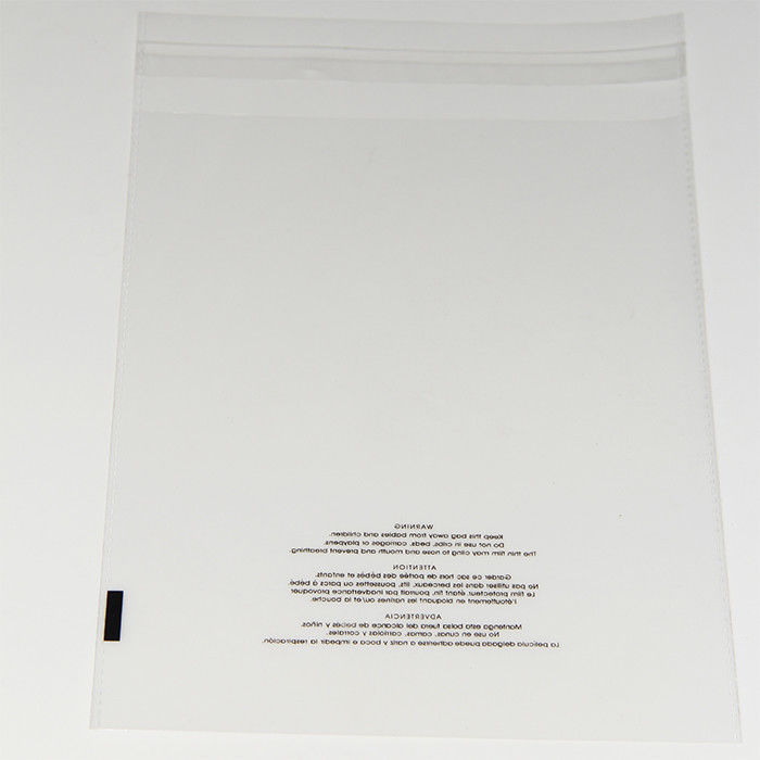 500 12x15 Poly Bags Resealable Suffocation Warning Clear Merchandise 1.5 mil