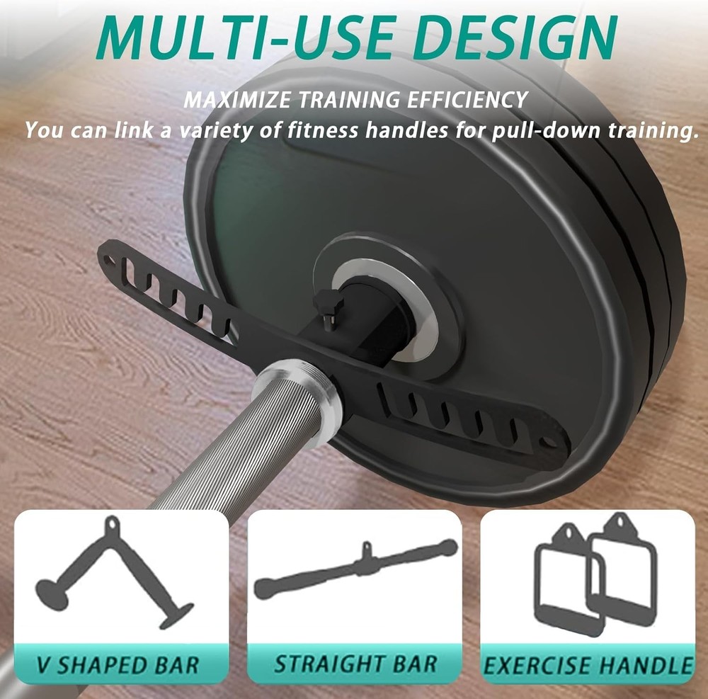 Double to Single Adaptor Plate Cable Pulley Machines Durable Solid Stainless
