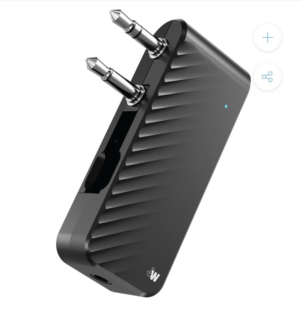 Just Wireless In Flight Wireless Adapter Earbuds And Bluetooth Headphones