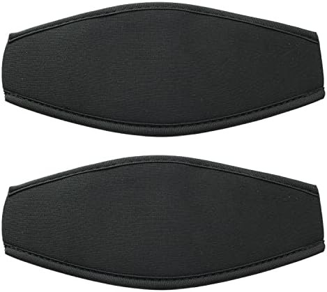 2 Pcs Neoprene Diving Mask Strap Covers
