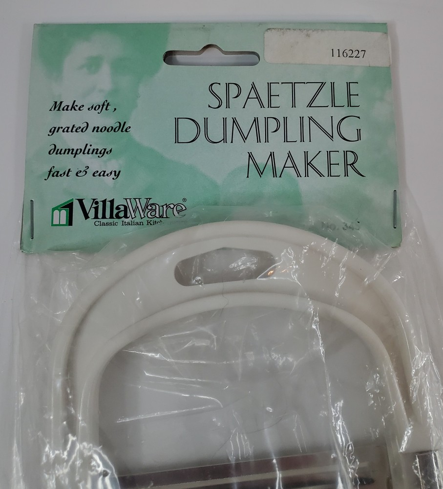 VillaWare Spaetzle Dumpling Maker Noodle Maker New