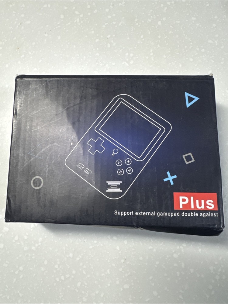 Game Box Gamepad Double Against Console Yellow