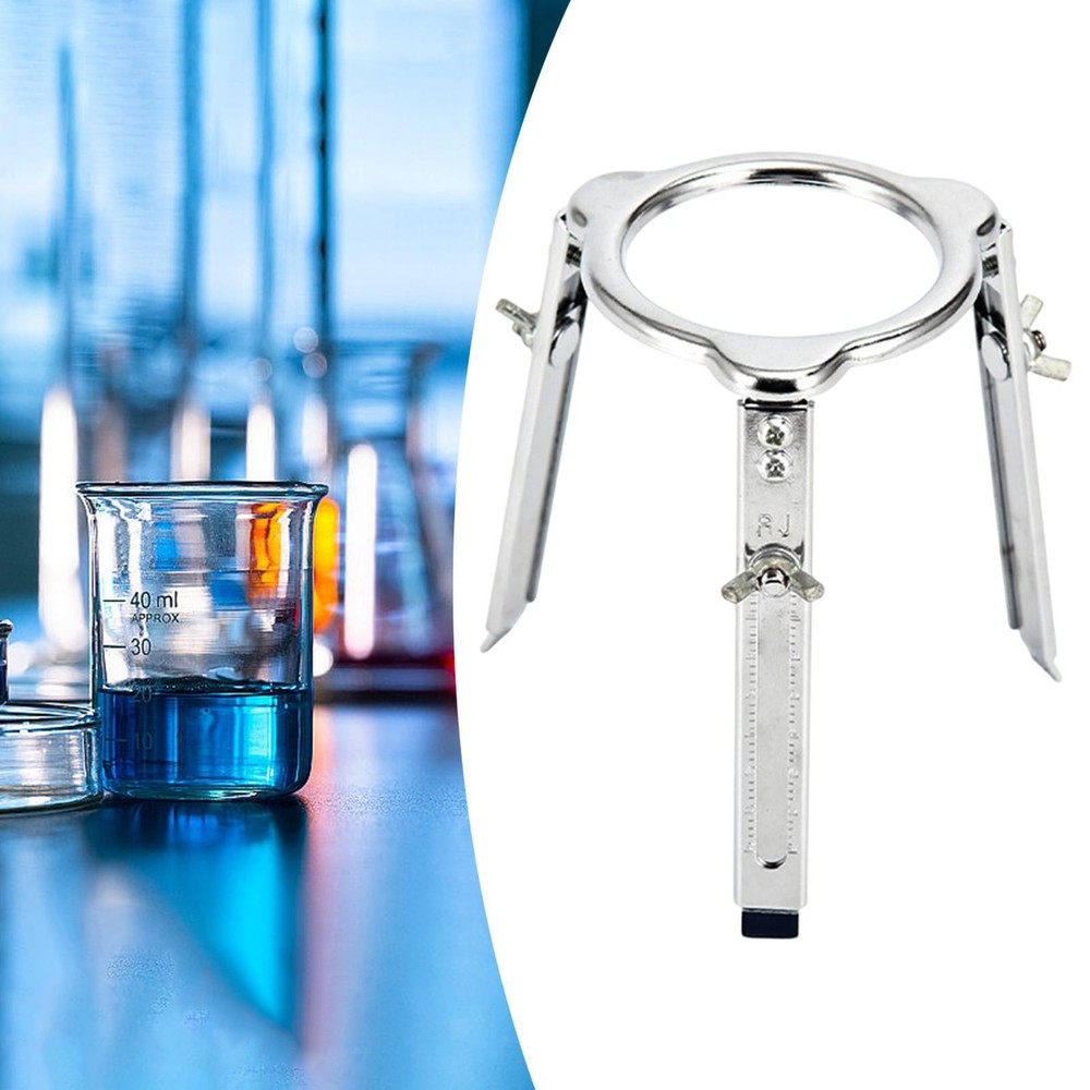 Tripod Experiment Supplies Adjustable Height Compact Space Saving Practical